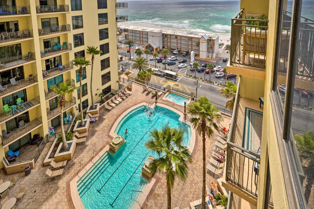 Chic Panama City Beach Condo With Pool And Gulf Views المظهر الخارجي الصورة
